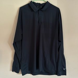 NIKE GOLF 3 button up long sleeve